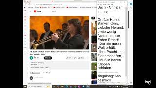 Bach Immler singalong [upl. by Corron]