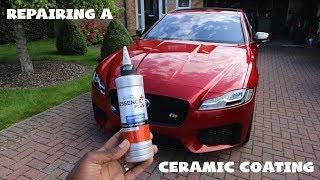 HOW to repair a Ceramic Coating  Car Pro Essence Plus [upl. by Kenon]