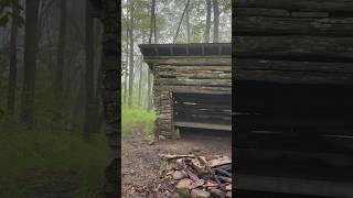 McQueen Knob Shelter Appalachian Trail Built In 1932 Emergency Shelter No Longer In Use [upl. by Hahcim265]