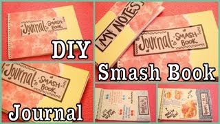 DIY SMASH Book Journal [upl. by Atekram]