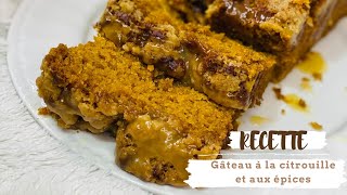 🍂 RECETTE DE GÂTEAU À LA CITROUILLE ET AUX ÉPICES 🍂 [upl. by Tolkan]