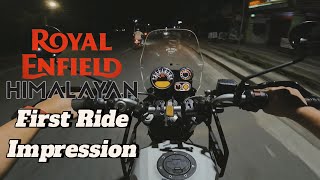 Royal Enfield Himalayan 411 First Ride Impression [upl. by Dielu]