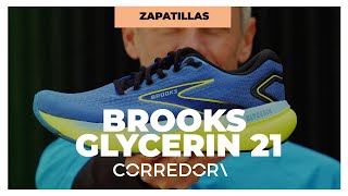 A PRUEBA  Brooks Glycerin 21  CORREDOR [upl. by Lamej981]