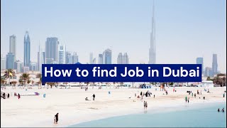 How to Find a Job in Dubai  Tamil  Selvin Raja [upl. by Canty]