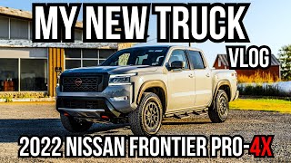 Bought a new 2022 Nissan Frontier PRO4X Truck  GOPRO HERO 10 VLOG NissanFrontier GOPROHERO10 [upl. by Siol]