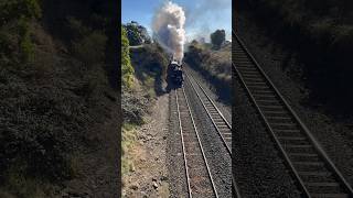 Steam Train in Ballarat Australia [upl. by Ahsoyem]