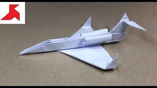 DIY ✈ How to make a PRIVATE JET PLANE from A4 paper [upl. by Fougere762]