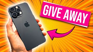 iPhone Giveaway 2024  Win a Free iPhone 15 Pro Max iPhone15ProMax [upl. by Woods698]