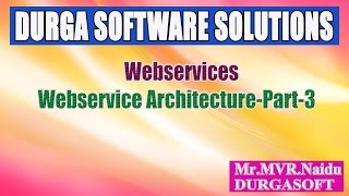 WebservicesWebservice ArchitecturePart 3 [upl. by Natalya]