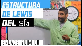 8Enlace Químico 103 Estructura de Lewis del SF4 [upl. by Farleigh]