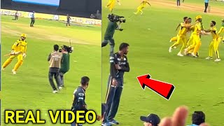 Frustrated Hardik Pandya Angry Reaction When Jadeja Celebrate Front of Him  CSK vs GT IPL 2023 [upl. by Nnaylloh562]