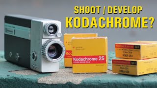 Shooting  Developing Kodachrome Movie Film as BW [upl. by Ennove]