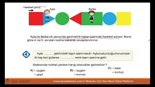 2 SINIF MATEMATÄ°K YERYÃ–N VE HAREKET BELÄ°RTME KONU TESTÄ° SORU Ã‡Ã–ZÃœMLERÄ° [upl. by Leoni]