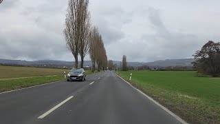 a drive Bad Homburg to Steinbach over Oberursel and Kronberg Taunus PLEASE LIKEampSUBSCRIBE [upl. by Annatnom]