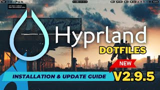 Install Hyprland on Arch with ML4W Dotfiles 295 Easy to install and update Highly customizable [upl. by Percival]