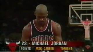 MICHAEL JORDAN 42 pts vs New York Knicks 19980308 [upl. by Josias]