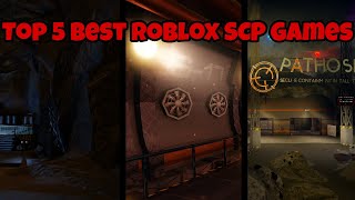 SCP Roblox Games Ranked and Reviewed [upl. by Hgielah130]