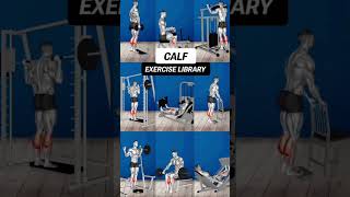 calf exerciseworkout library GymFit177 workout gym [upl. by Haywood825]