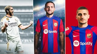 NEW BIG TRANSFERS ICARDI GOES TO REAL VERATTI AND RABIOT GO TO BARCELONA Football news [upl. by Rovit]