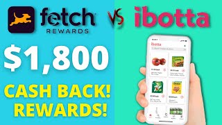 Fetch vs Ibotta Which is the BEST Cash Back Reward App [upl. by Cummine]