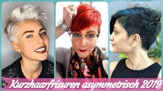 Die coole 20 ⭐ Ideen zu kurzhaarfrisuren asymmetrisch 2019 [upl. by Zebedee]