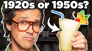 100 Years Of Alcohol Taste Test [upl. by Dnana229]