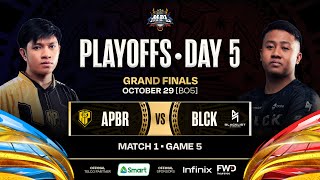 MPL PH S12  GRAND FINALS  APBR vs BLCK  GAME 5 [upl. by Eniladam]