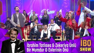 İbrahim Tatlıses amp Zekeriya Ünlü  Bir Mumdur amp Evlerinin Önü Boyalı Direk [upl. by Oirifrop]