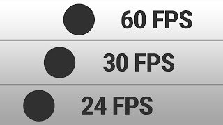 24 FPS vs 30 FPS vs 60 FPS comparison [upl. by Afrika]