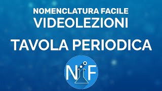 Nomenclatura Facile  Videolezioni  Chimica generale tavola periodica [upl. by Koss]