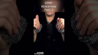 🔌 🧽 WIRE SPONGE ASMR Pt3 asmr relaxing asmrvideo fyp shorts [upl. by Arvind]