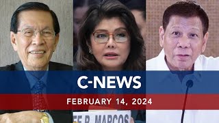 UNTV CNEWS  February 14 2024 [upl. by Poock]