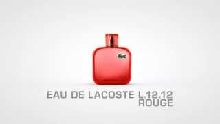 Lacoste EAU DE L1212 Rouge EDT 100ml For Men [upl. by Hanfurd]