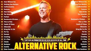 Best Alternative Rock Hits 90s 2000s  Linkin Park Coldplay Evanescence Hoobastank Green Day [upl. by Sneed]