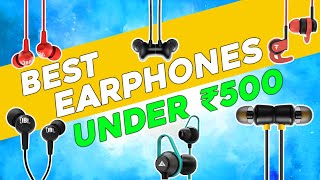 Top 5 Best Wired Earphones Under 500 in 2023 ⚡ Best Earphones Under 500 rs ⚡ Dec 2023 [upl. by Levenson]