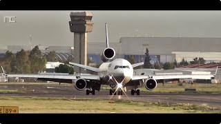 Aviones MAS GRANDES en Aeropuerto de la Ciudad de México Espectacular vista ¡Sin Obstáculos [upl. by Dalenna35]