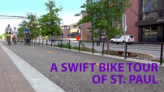 A Swift Bike Tour of St Paul MN [upl. by Inad]