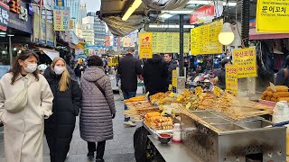 Visit Namdaemun Market Seoul Walking Tour  The Ultimate Korean Street Food Shopping  4K Seoul [upl. by Tod556]