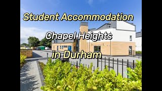 The Luxury Student Accommodation In Durham  Chapel Heights Room Tour [upl. by Kelcy760]