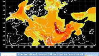 animation of Chernobyls radiation [upl. by Heng]