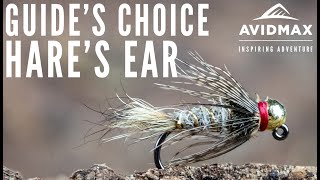 How to tie a Euro Nymphing Style Guides Choice Hares Ear  AvidMax Fly Tying Tuesday Tutorials [upl. by Bekha]