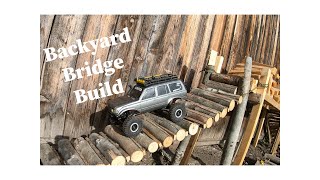 Backyard Crawler Course Bridge Build [upl. by Ylle]