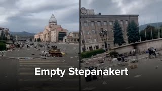 Empty Stepanakert [upl. by Ominorej993]