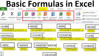 14 Best Excel Formula for Every oneexcelformula falcancomputeracademy [upl. by Narayan]