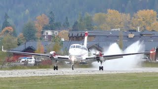 Beechcraft King Air 350 Landing [upl. by Alyn]