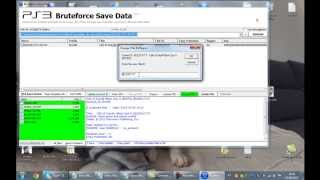 tutorial ps3 bruteforce save data [upl. by Karalynn]