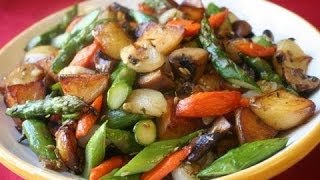 Pan Roasted Vegetables Recipe How to Make Pan Roasted Vegetables How to Pan Roast Vegetables [upl. by Yedok]