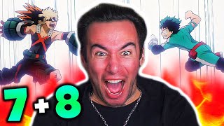 DEKU vs KACCHAN My Hero Academia  1x7 and 1x8  REACTION [upl. by Rigby]