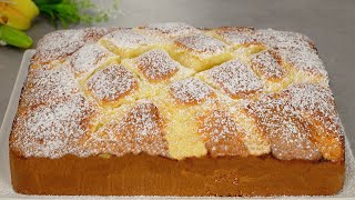 Kuchen in 5 Minuten Der berühmte Kuchen der die Welt verrückt macht Besser als Apfelkuchen [upl. by Cornell]