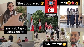 Degree came to end🎓🔚Maan meri jaan Prank😂💥👌internship chandigarhuniversity viralcreators yaari [upl. by Laroy]